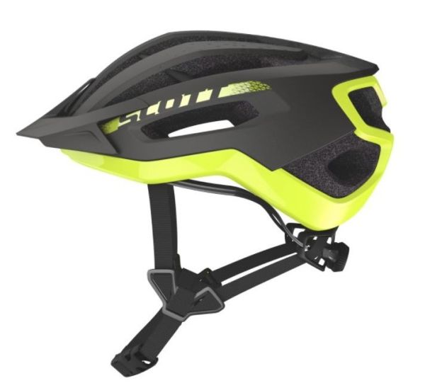 SCOTT FUGA PLUS REV CE BİSİKLET KASKI DARK GREY/RADIUM YELLOW L