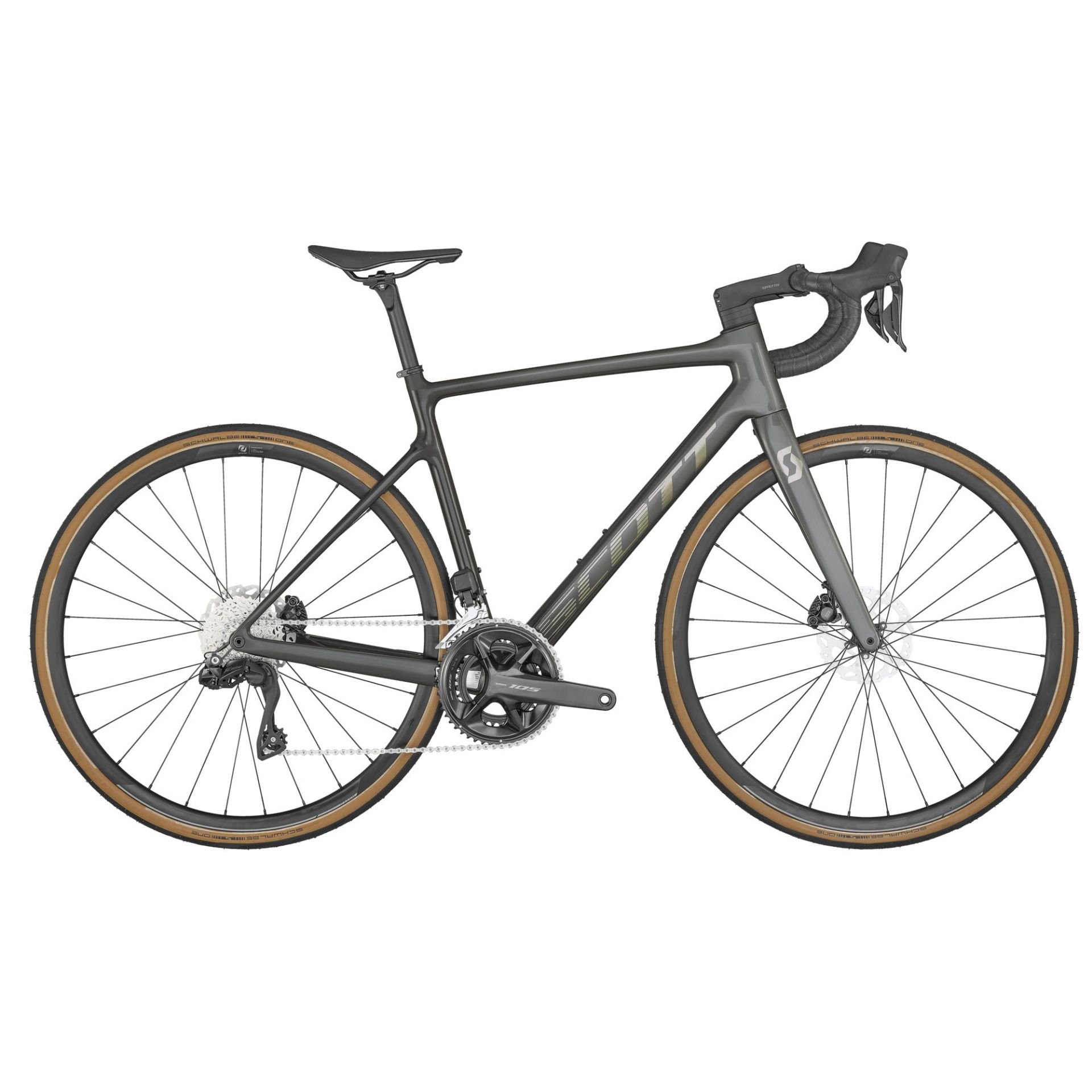 SCOTT ADDICT 20 カーボンロードバイク 105 Di2 サイズS SCOTT ADDICT 20 KARBON YOL BİSİKLETİ 105 DI2 DISC 24V GREY M-54
