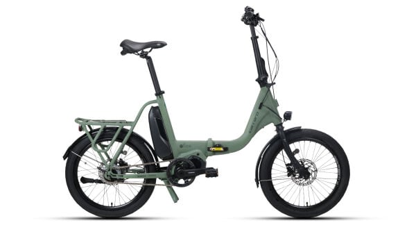 CARRARO E-FLEXI 6.1 ELEKTRİKLİ KATLANIR BİSİKLET 460H NEX-8 HD MAT KOYU YEŞİL-ADAÇAYI-KIRMIZI