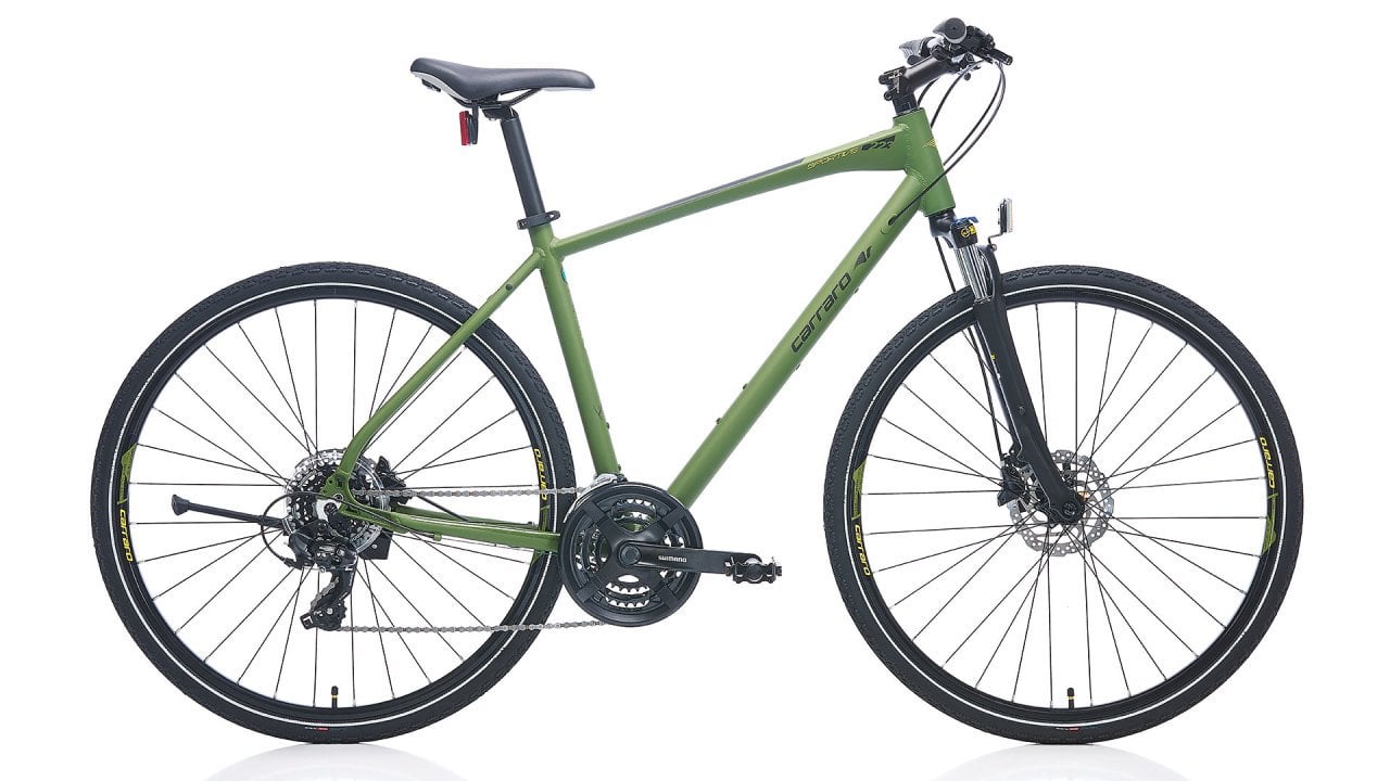 CARRARO SPORTIVE 223 ERKEK ŞEHİR 457H 21-V HD MAT HAKİ-YEŞİL-SİYAH-SARI