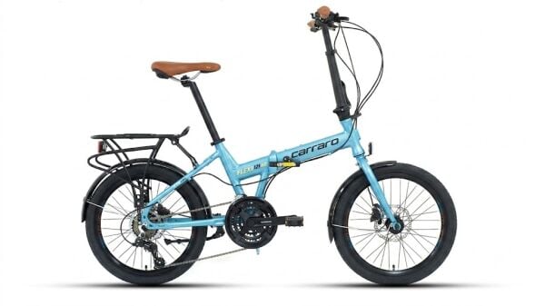 CARRARO FLEXI 121 HD 20 KATLANIR BİSİKLET 350H 21-V MAVİ(BUKALEMUN) SİYAH