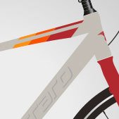 CARRARO SPORTIVE 321 ŞEHİR BİSİKLETİ 560H 21-V VB MAT GRİ-KIRMIZI-TURUNCU