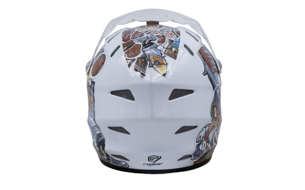 RAPTOR GRAVITY FULL FACE KASK TOXIC MIND S
