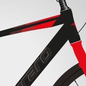 CARRARO SPORTIVE 328 ŞEHİR BİSİKLETİ 27-V HD FREN 440H MAT SİYAH-KIRMIZI