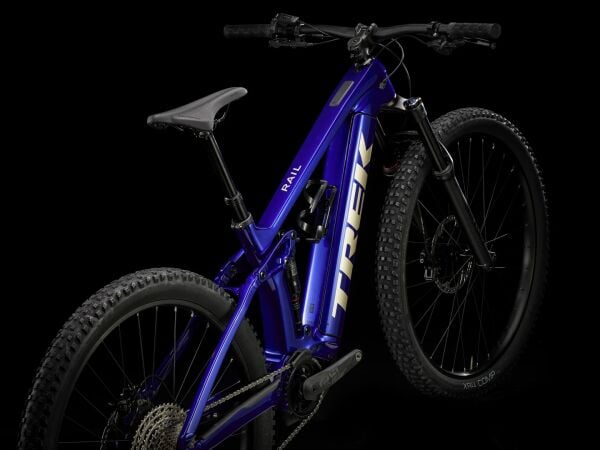TREK RAIL 9.5 GEN 4 29 JANT ELEKTRİKLİ KARBON DAĞ BİSİKLETİ DEORE 12V CX 625W MAVİ L