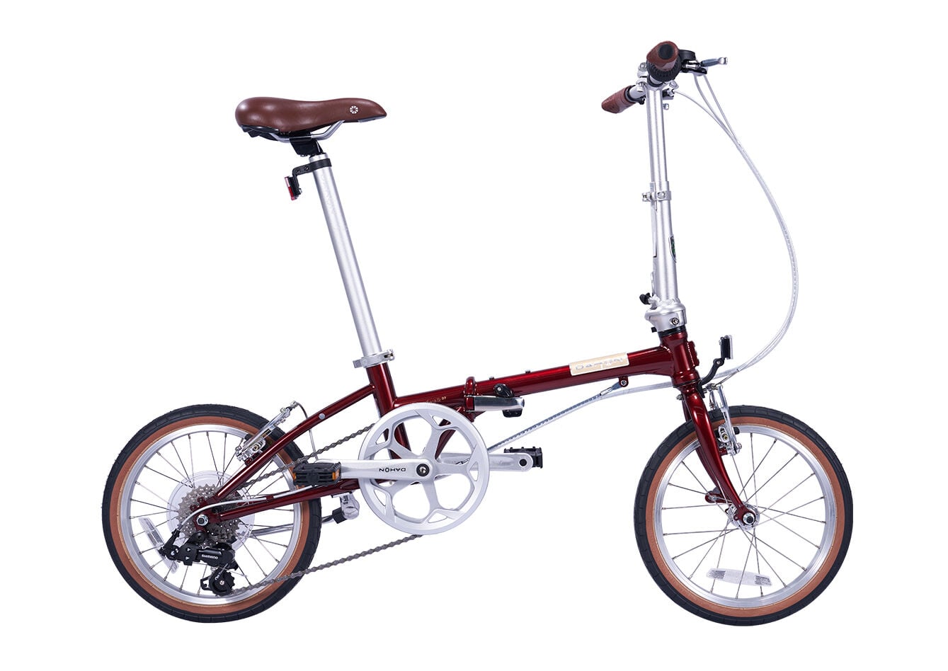 DAHON BOARDWALK D7 16 JANT KATLANIR BİSİKLET VB 7V KIRMIZI