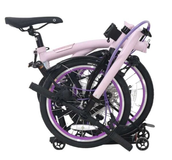 DAHON LUNDEN 16 JANT KATLANIR BİSİKLET VB 8V PEMBE-MOR
