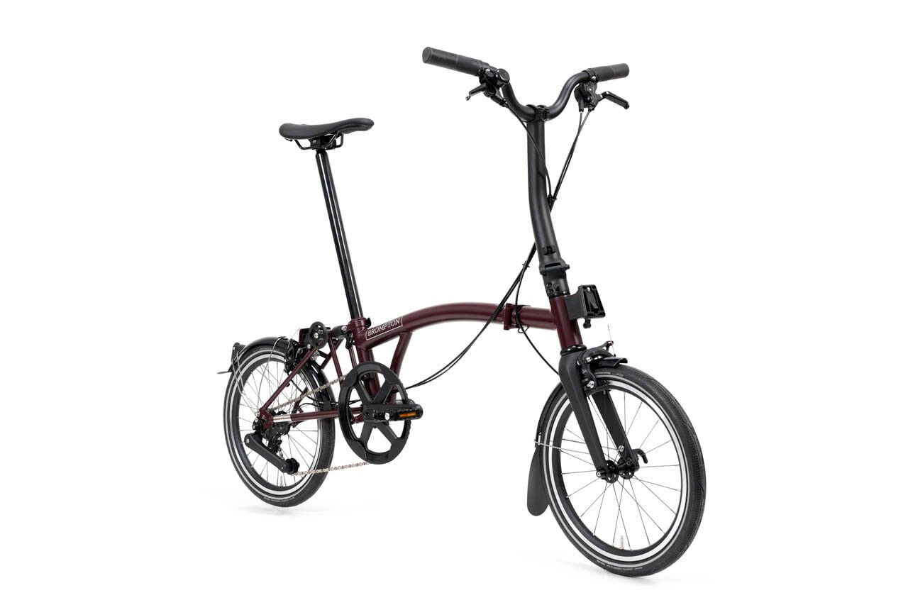 BROMPTON M12L P LINE KATLANIR BİSİKLET 12V RED PLUM