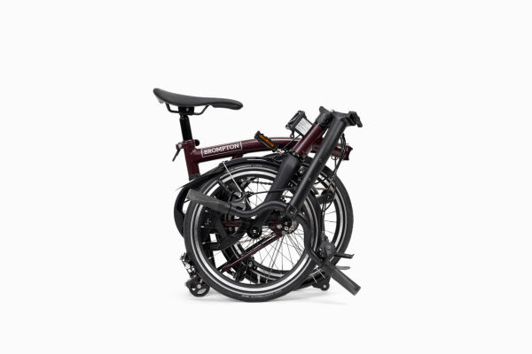 BROMPTON H12L P LINE KATLANIR BİSİKLET 12V RED PLUM