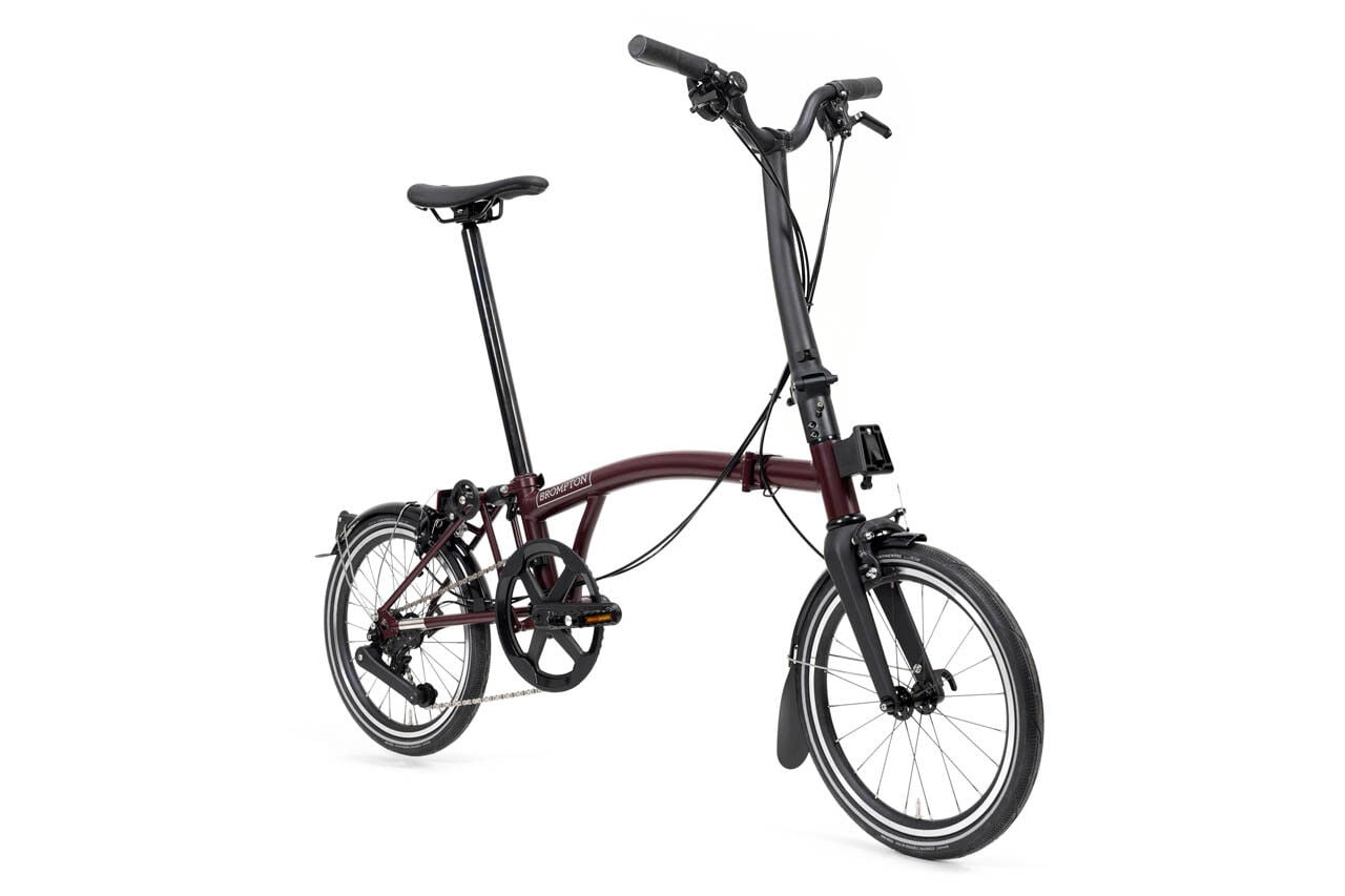 BROMPTON H12L P LINE KATLANIR BİSİKLET 12V RED PLUM