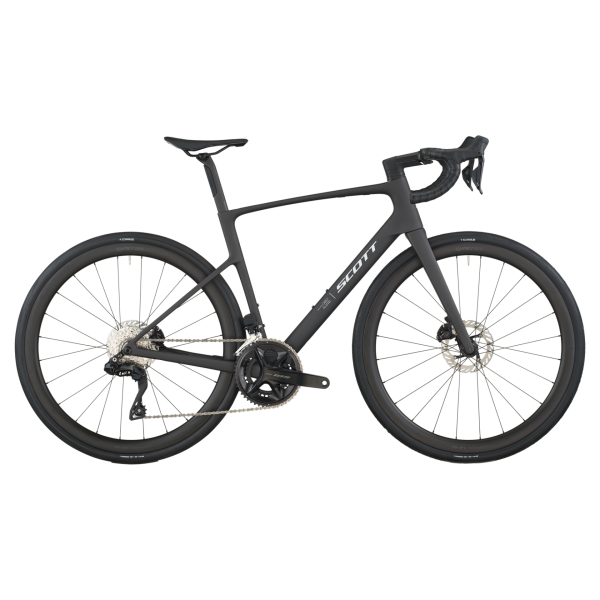 SCOTT ADDICT 30 KARBON YOL BİSİKLETİ 105 DI2 24V CARBON BLACK L-56
