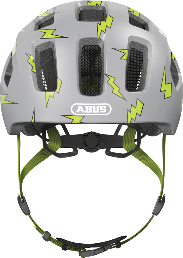 ABUS YOUN-I 2.0 ÇOCUK GENÇ BİSİKLET KASKI - GREY FLASH M 52-57