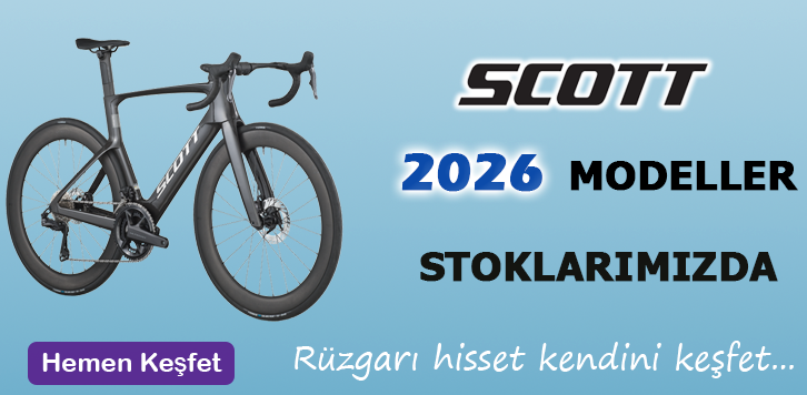 Scott Bisiklet 2026 Modelleri Stoklarımızda