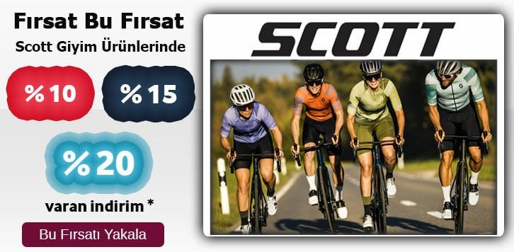 Scott Giyim Ürünlerinde İndirim
